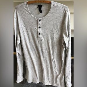 Mens H&M Henley shirt